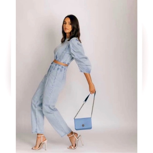 Zara Denim - Zara denim top jeans set